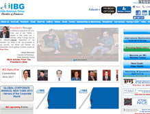 Tablet Screenshot of ibg.org.in